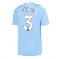 Camiseta Manchester City Ruben Dias #3 Primera Equipación 2023-24 manga corta